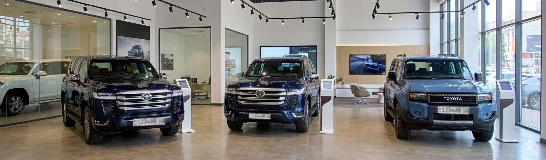 Flotte de véhicules Toyota — Braxe Auto